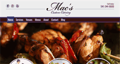 Desktop Screenshot of macseugenecatering.com